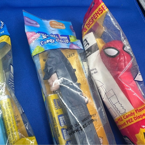Lot of 5 Movie/TV Character Pez Dispensers - SpongeBob Spider Man Hulk Batman - Picture 3 of 6